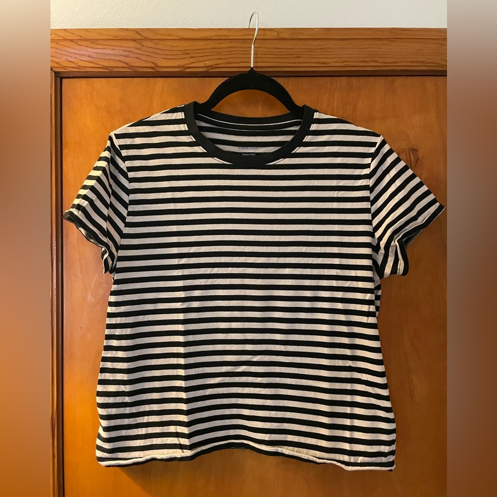 Everlane box-cut cotton tee